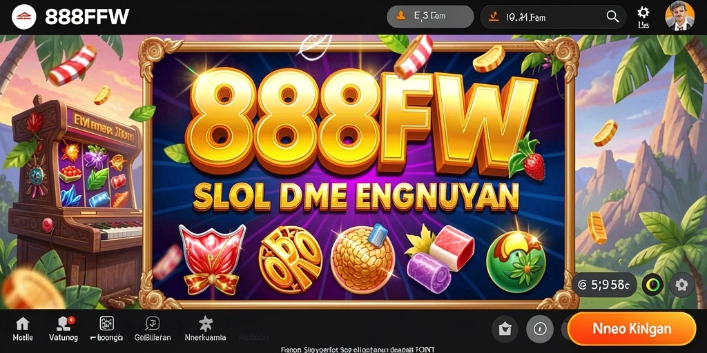 Screenshot gameplay 888FW menampilkan momen seru bermain Slot.