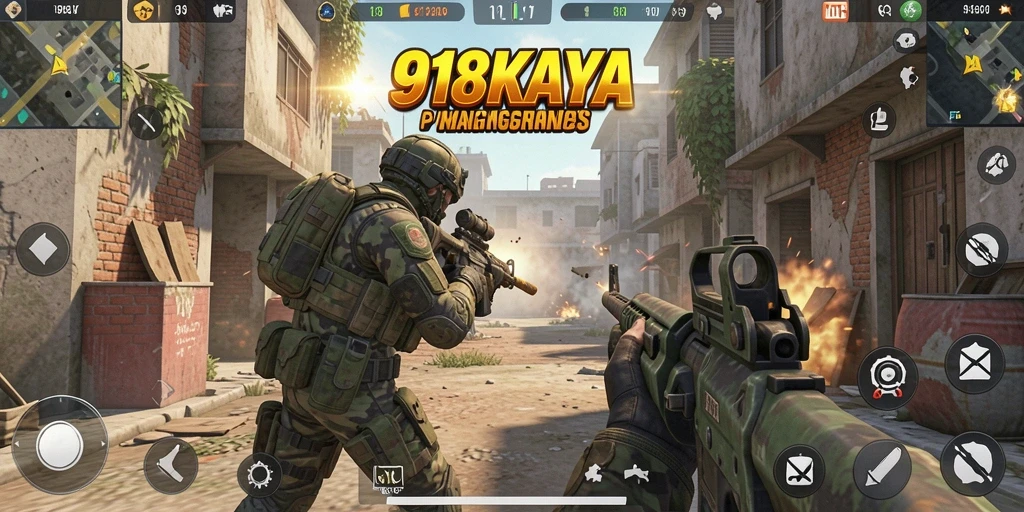 Gameplay seru dengan berbagai aksi tembak-menembak