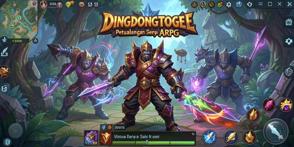 Tampilan gameplay DINGDONGTOGEL yang mendebarkan dan penuh aksi.