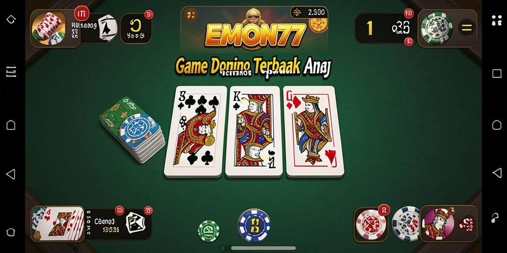 Tampilan gameplay dinamis dan seru dari EMON77.