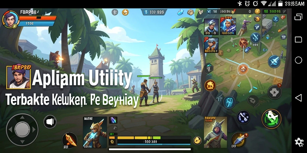 Tampilan utama FBRP88 dengan berbagai fitur Utility yang mudah diakses.