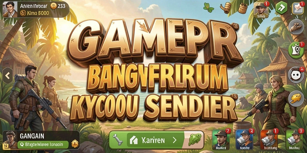 Screenshot GAMERP menunjukkan pemain mengelola bisnis Tycoon mereka dengan antusias.