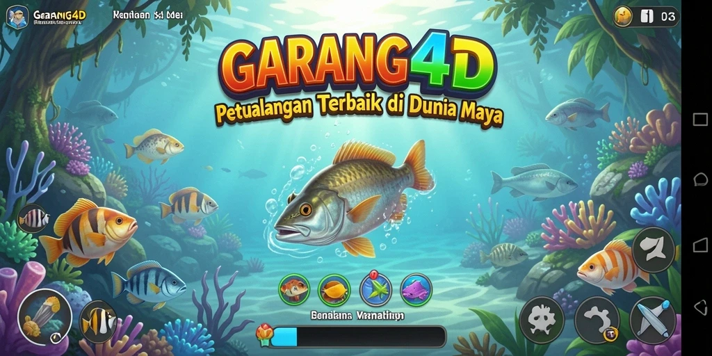 Tampilkan gameplay memancing yang seru dan menantang di GARANG4D.