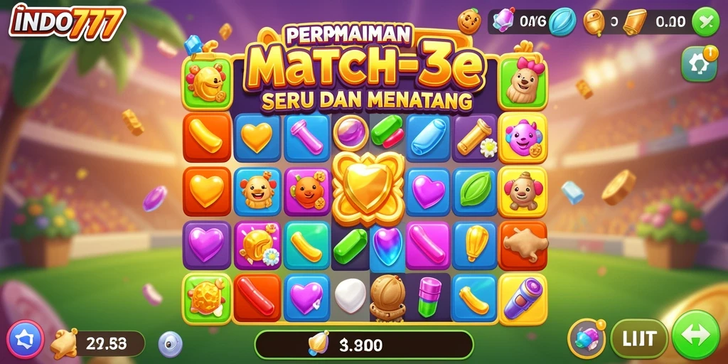 Screenshot gameplay INDO777 yang seru dan penuh warna.