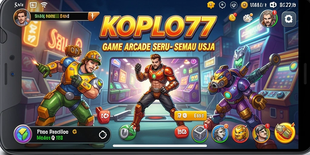 Screenshot gameplay KOPLO77 menunjukkan aksi seru dan grafis yang menarik.