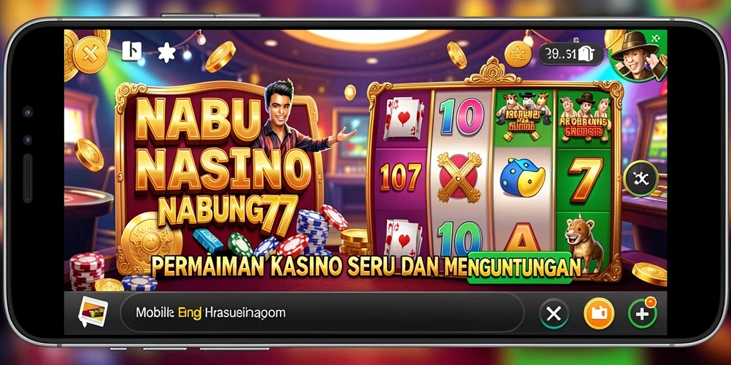 Screenshot gameplay NABUNG77 yang menarik dan seru.