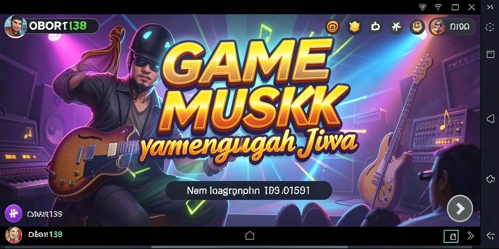 Screenshot OBOR138 menunjukkan gameplay yang dinamis dan penuh warna.