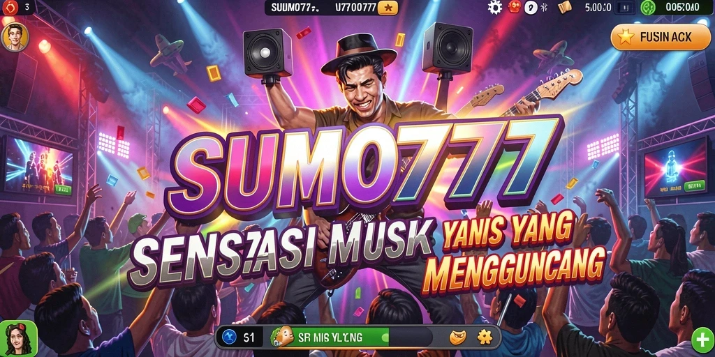Tangkapan layar utama SUMO777 menampilkan gameplay interaktif yang mengasyikkan.
