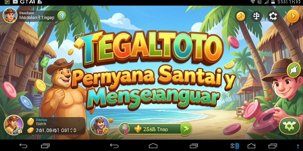 Tampilan gameplay TEGALTOTO yang menarik dan interaktif.