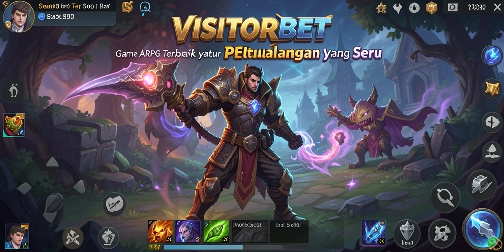 Menampilkan gameplay seru dalam VISITORBET dengan aksi ARPG yang mendebarkan.