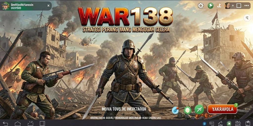 Tampilan gameplay menarik dari WAR138 dengan strategi yang mendalam.