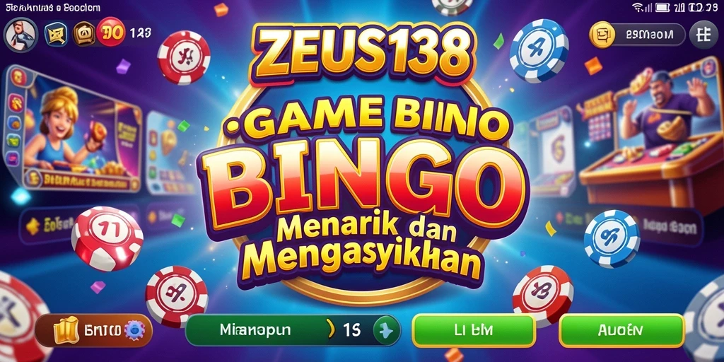 Tampilan gameplay Bingo yang seru dan interaktif pada ZEUS138.