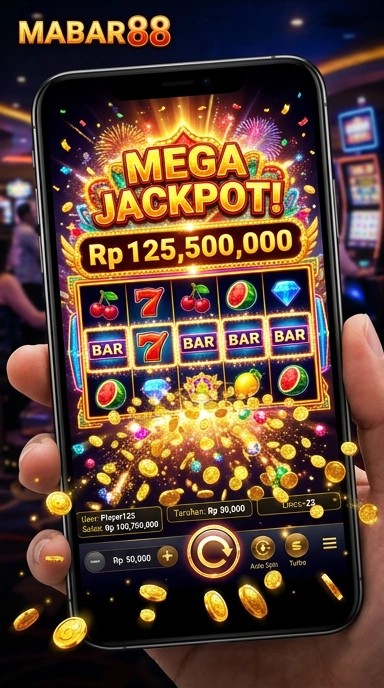 Tampilan halaman utama mabar88 dengan logo dan kategori aplikasi.